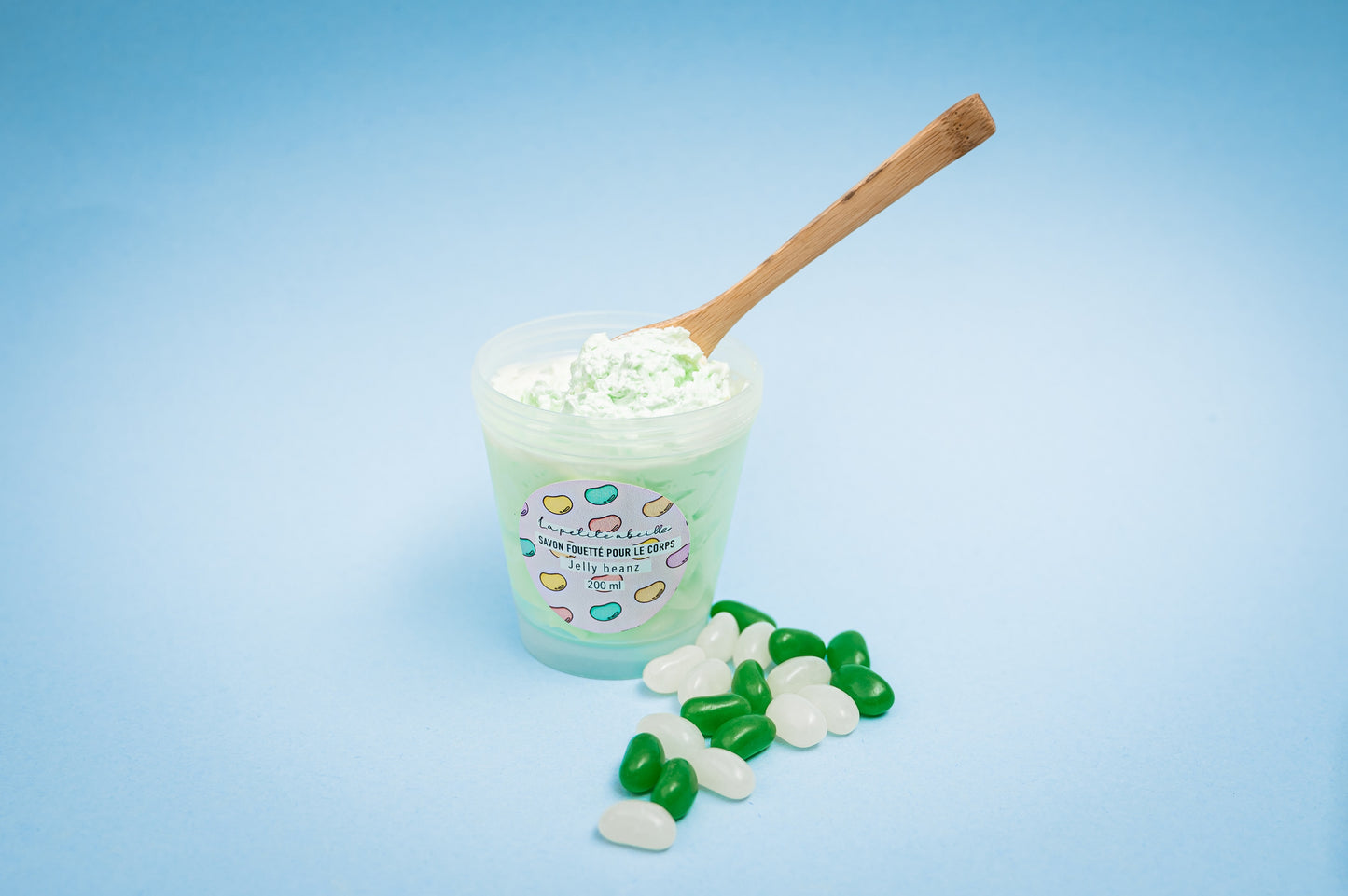 Savon fouetté jelly beans